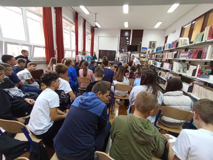 Posjet Udruge učenicima sedmih razreda OŠ Petra Krešimira