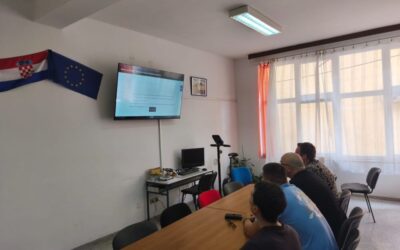 Predstavljanje priručnika Reflection Workbook for Youth Workers u Udruzi slijepih županije Šibensko-kninske