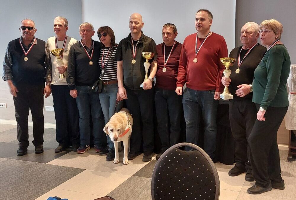 ČLANOVI SPORTSKE UDRUGE SUDJELOVALI NA DALMATINSKIM IGRAMA SLIJEPIH U DUBROVNIKU